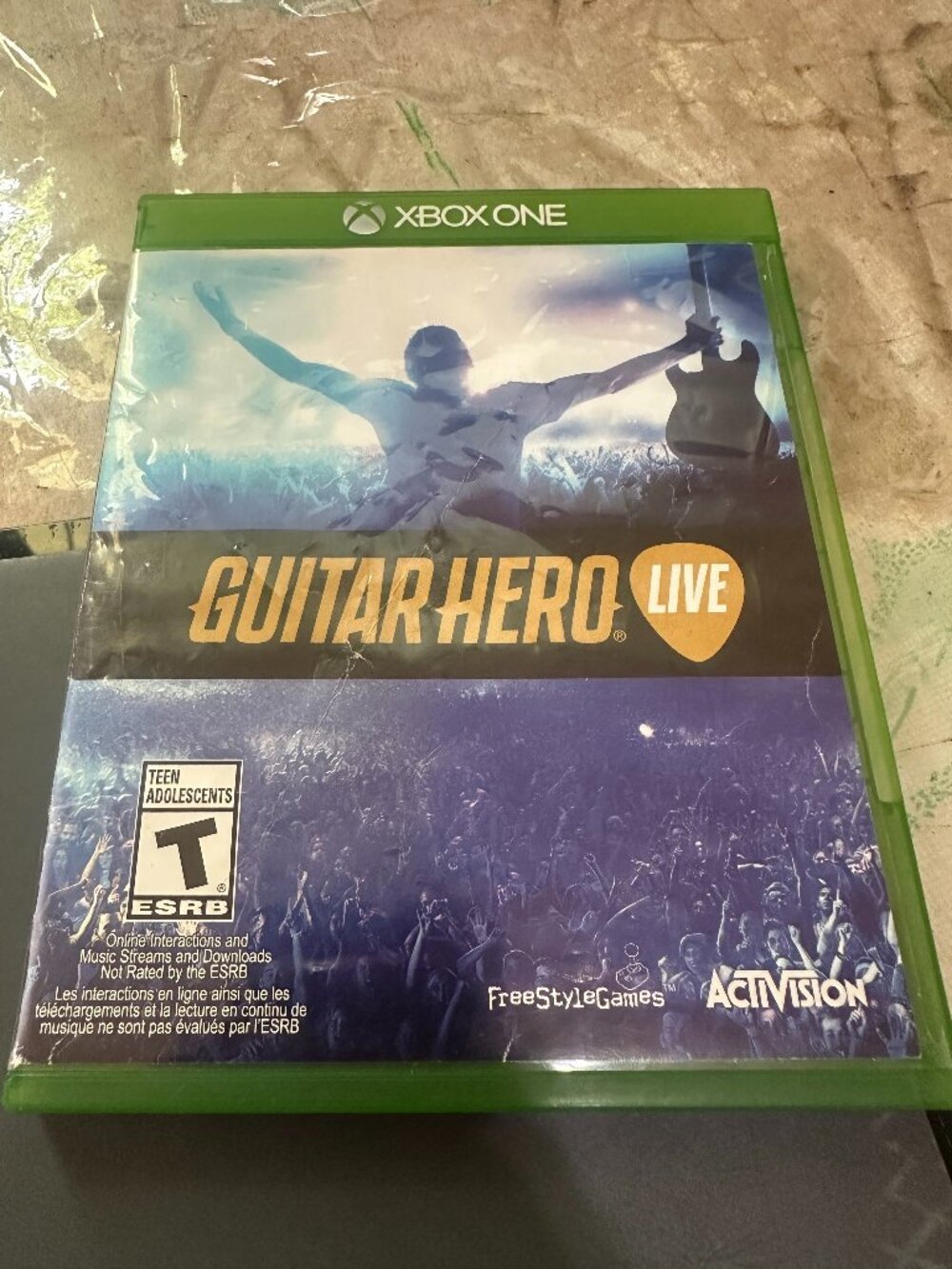 Guitar Hero Live (Microsoft Xbox One, 2015) Tested Working